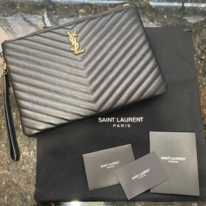 Authentic YSL clutch
